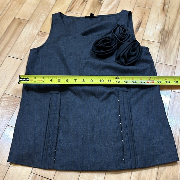 Alice Ritter Wool Pinstriped Top - Picture 9 of 11